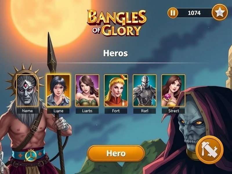 Bangles Of Glory Hero Selection